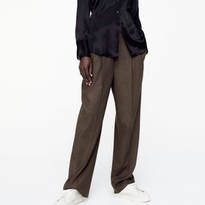 Zara Cropped Dad Pants